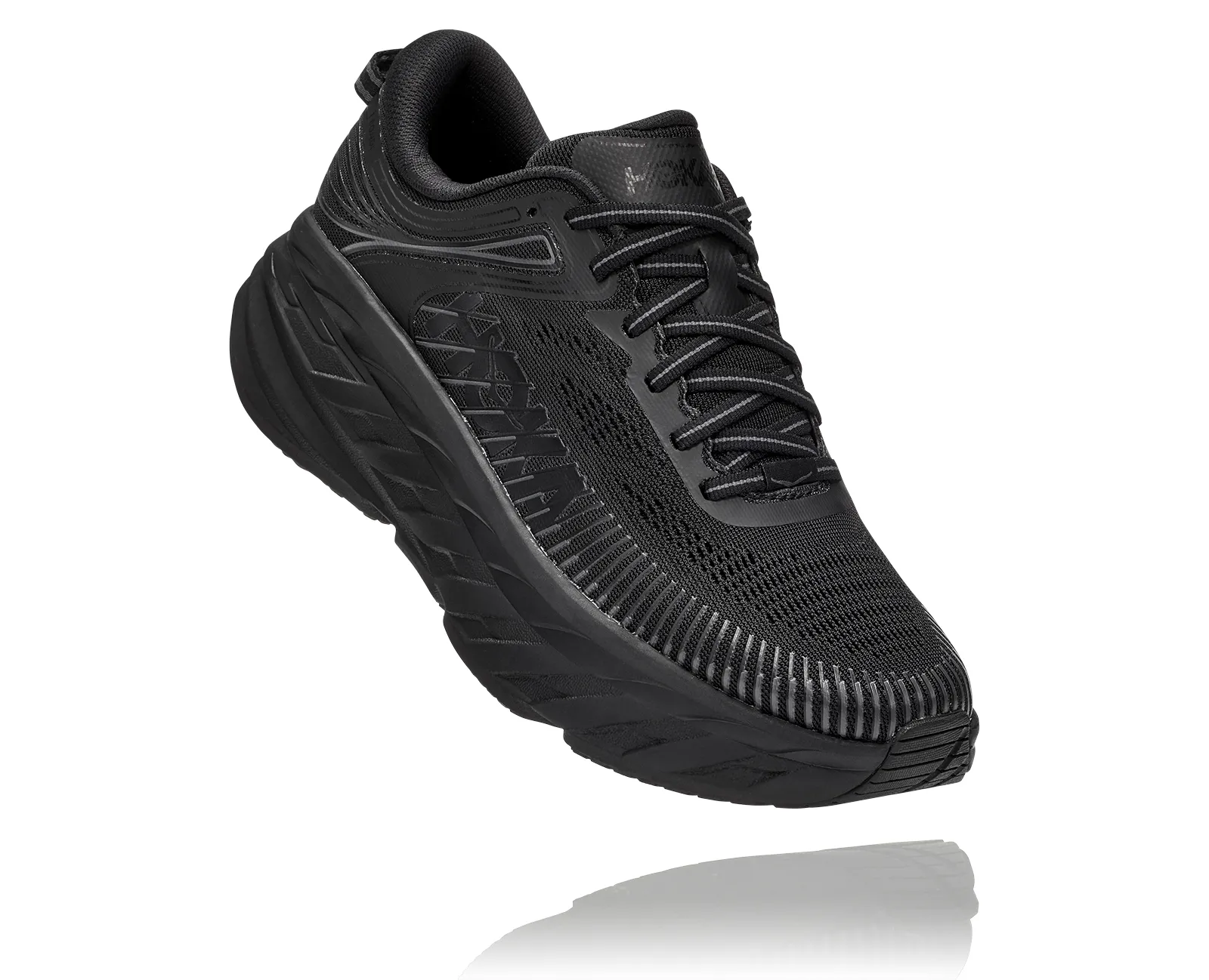 Hoka One One Womens Bondi 7- Black/Black