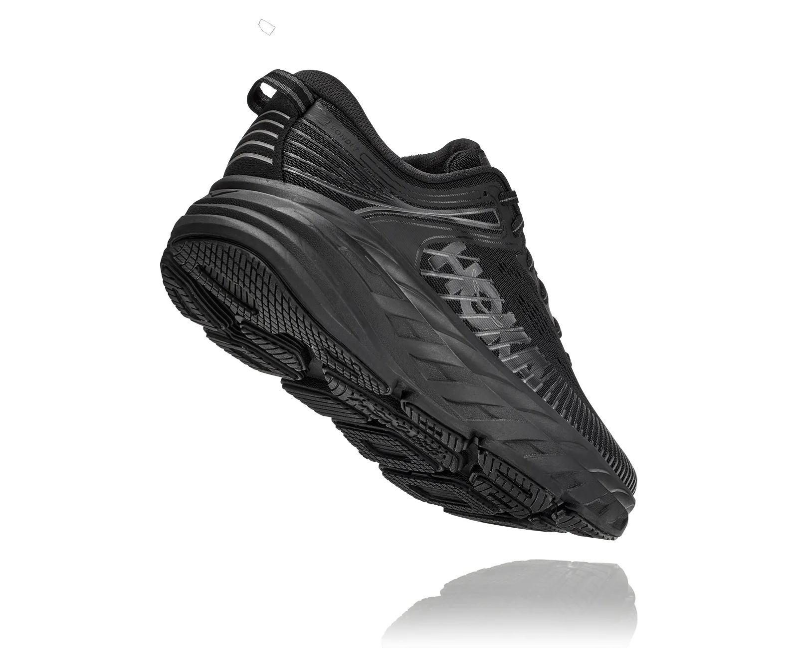 Hoka One One Womens Bondi 7- Black/Black