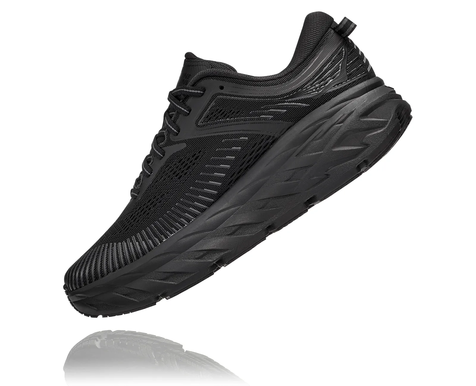 Hoka One One Womens Bondi 7- Black/Black