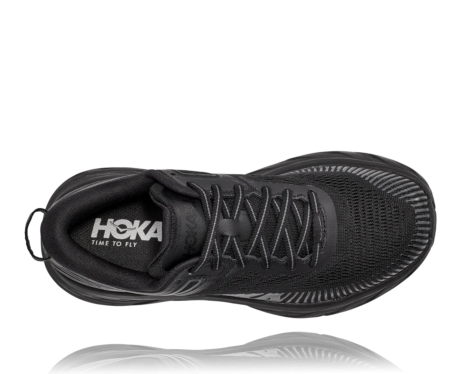 Hoka One One Womens Bondi 7- Black/Black