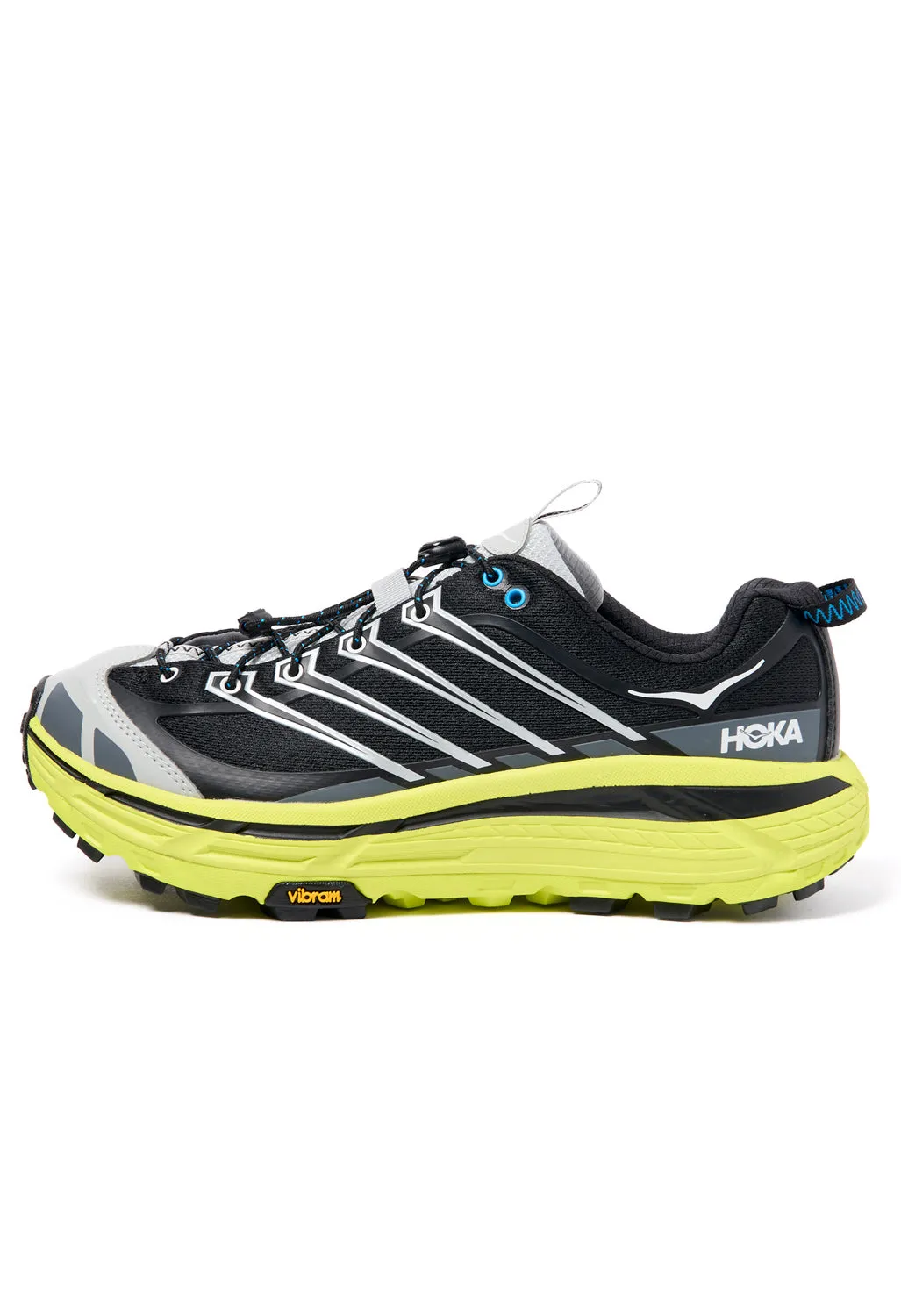 Hoka U Mafate THREE2 - Black /  Citrus