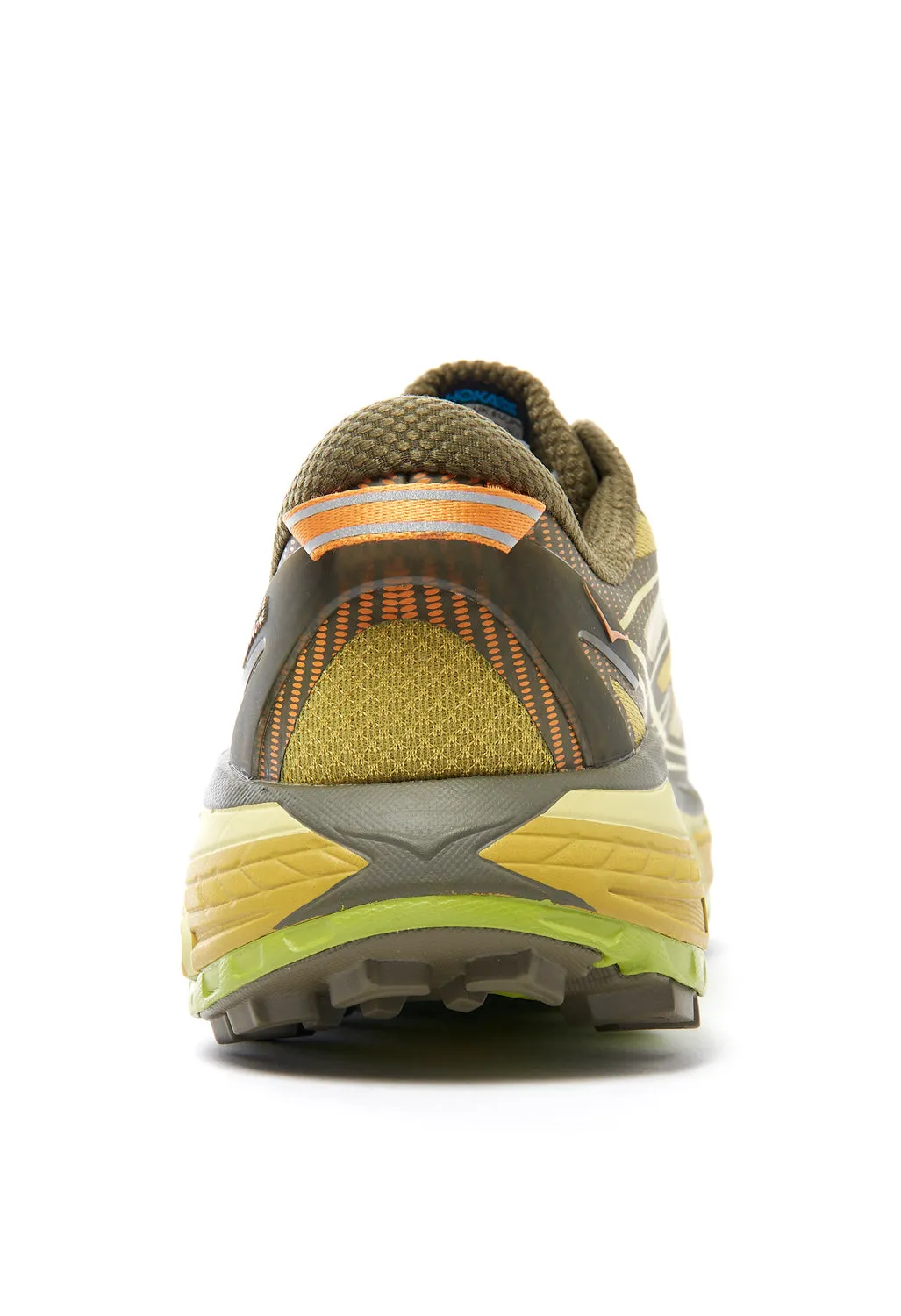 Hoka Unisex Mafate Speed 2 Trainers - Dark Olive / Golden Lichen