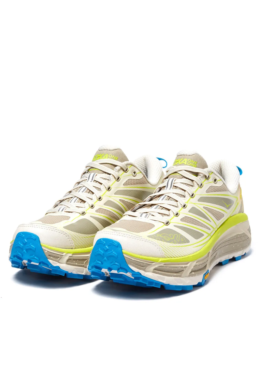 Hoka Unisex Mafate Speed 2 Trainers - Eggnog/Oxford Tan