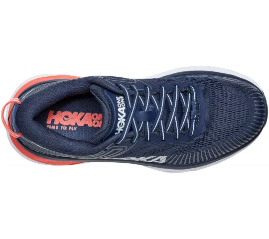 Hoka Womens Bondi 7- Black Iris/ Ballad Blue