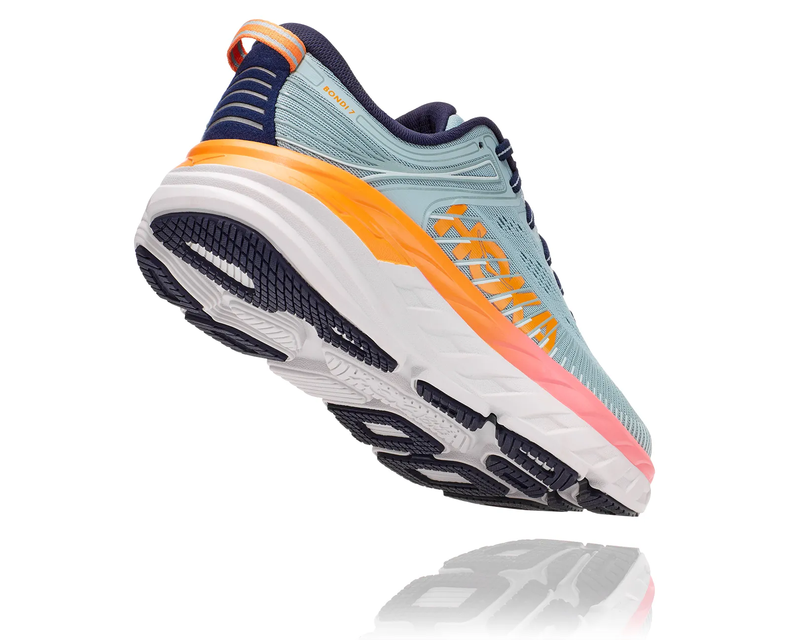 Hoka Womens Bondi 7- Blue Haze/Black Iris