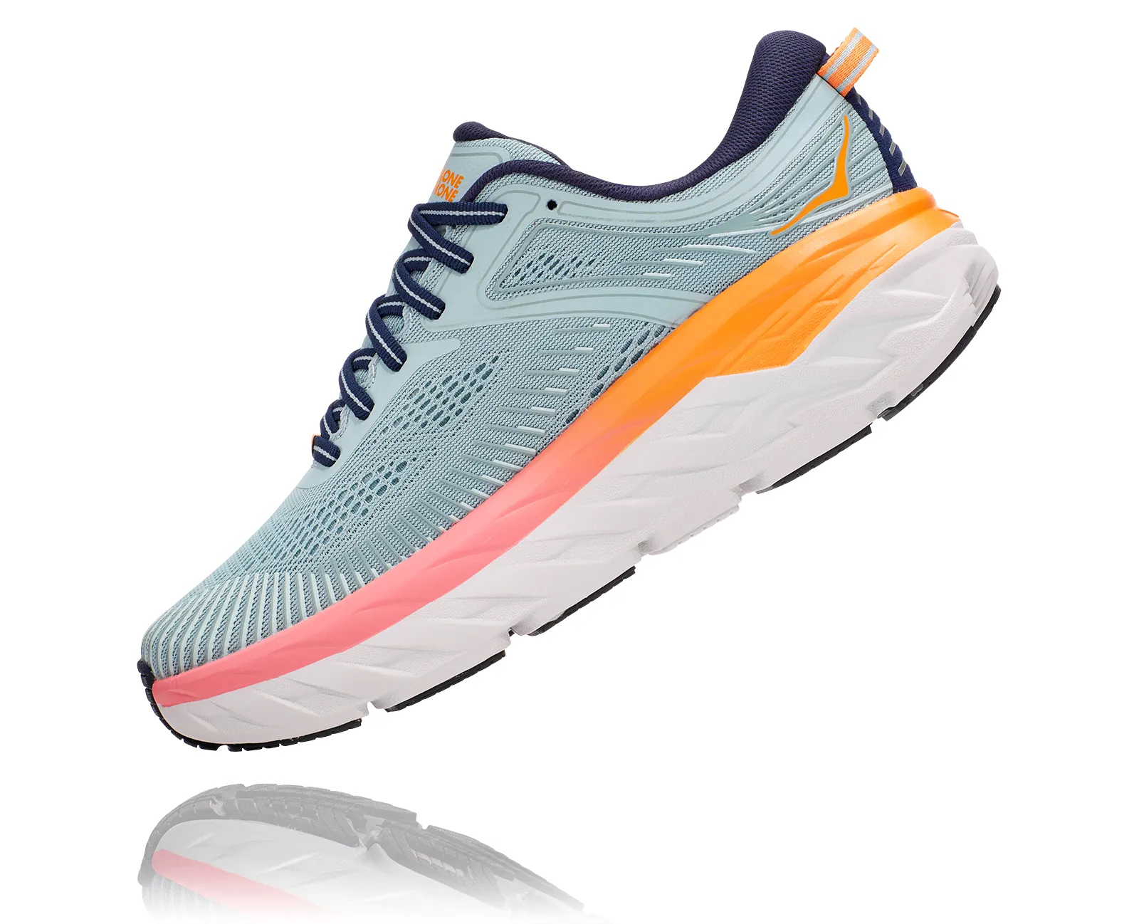 Hoka Womens Bondi 7- Blue Haze/Black Iris