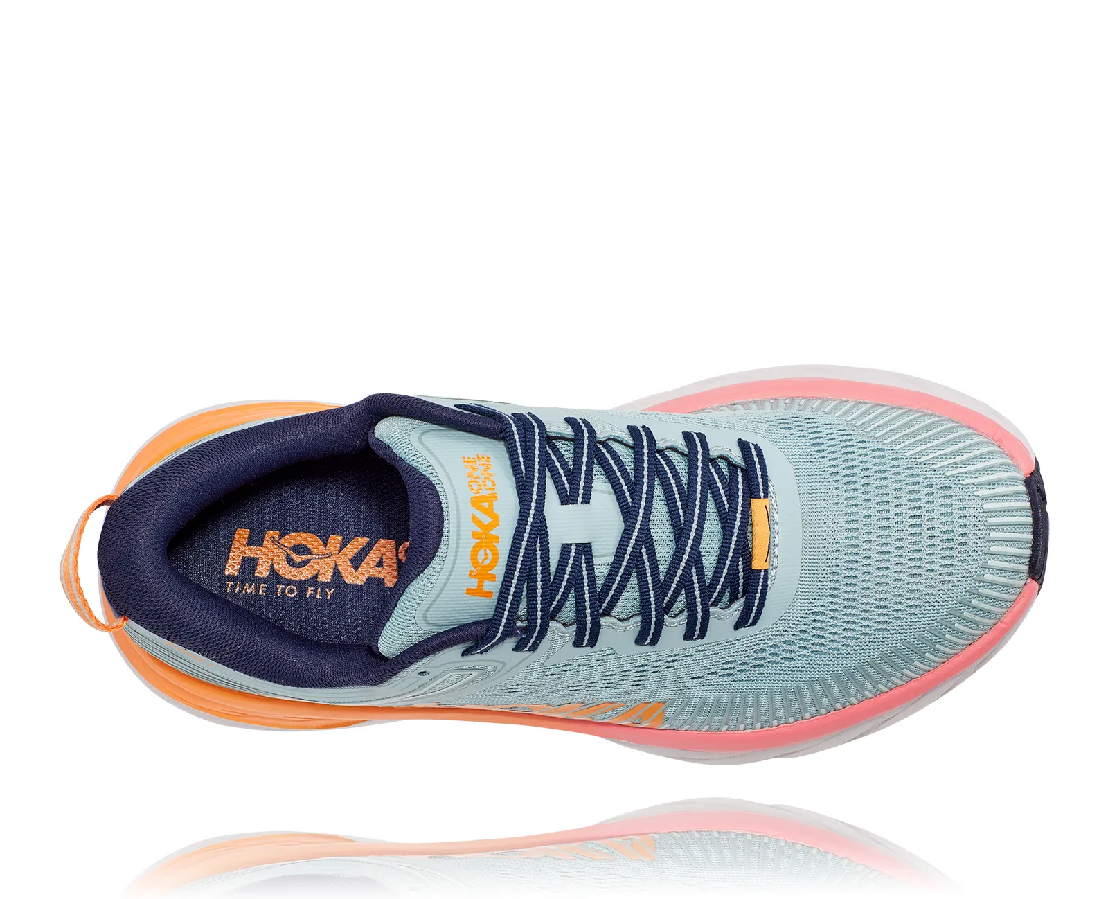 Hoka Womens Bondi 7- Blue Haze/Black Iris