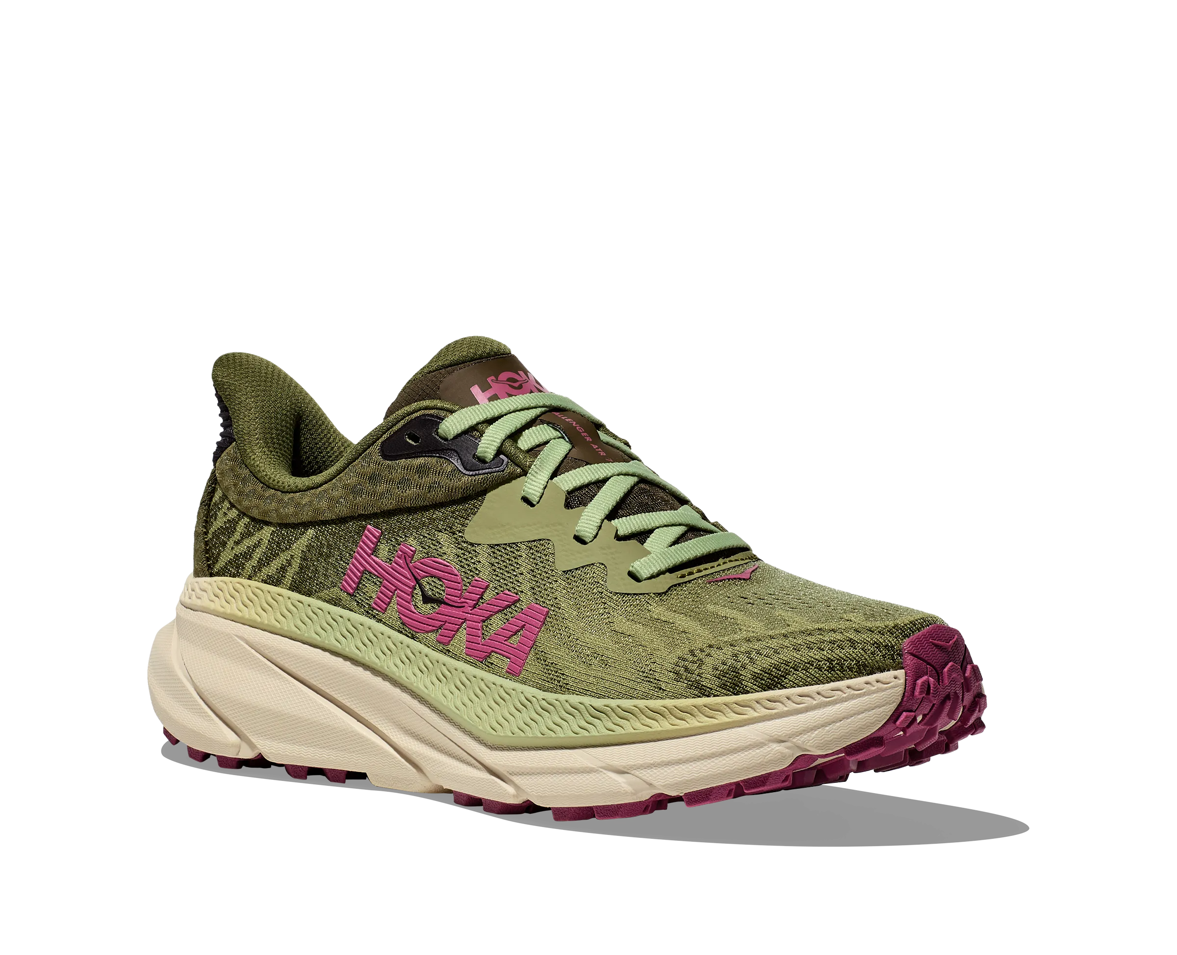 Hoka Women's Challenger ATR 7 Wide Forest Floor / Beet Root | Buy Hoka Women's Challenger ATR 7 Wide Forest Floor / Be