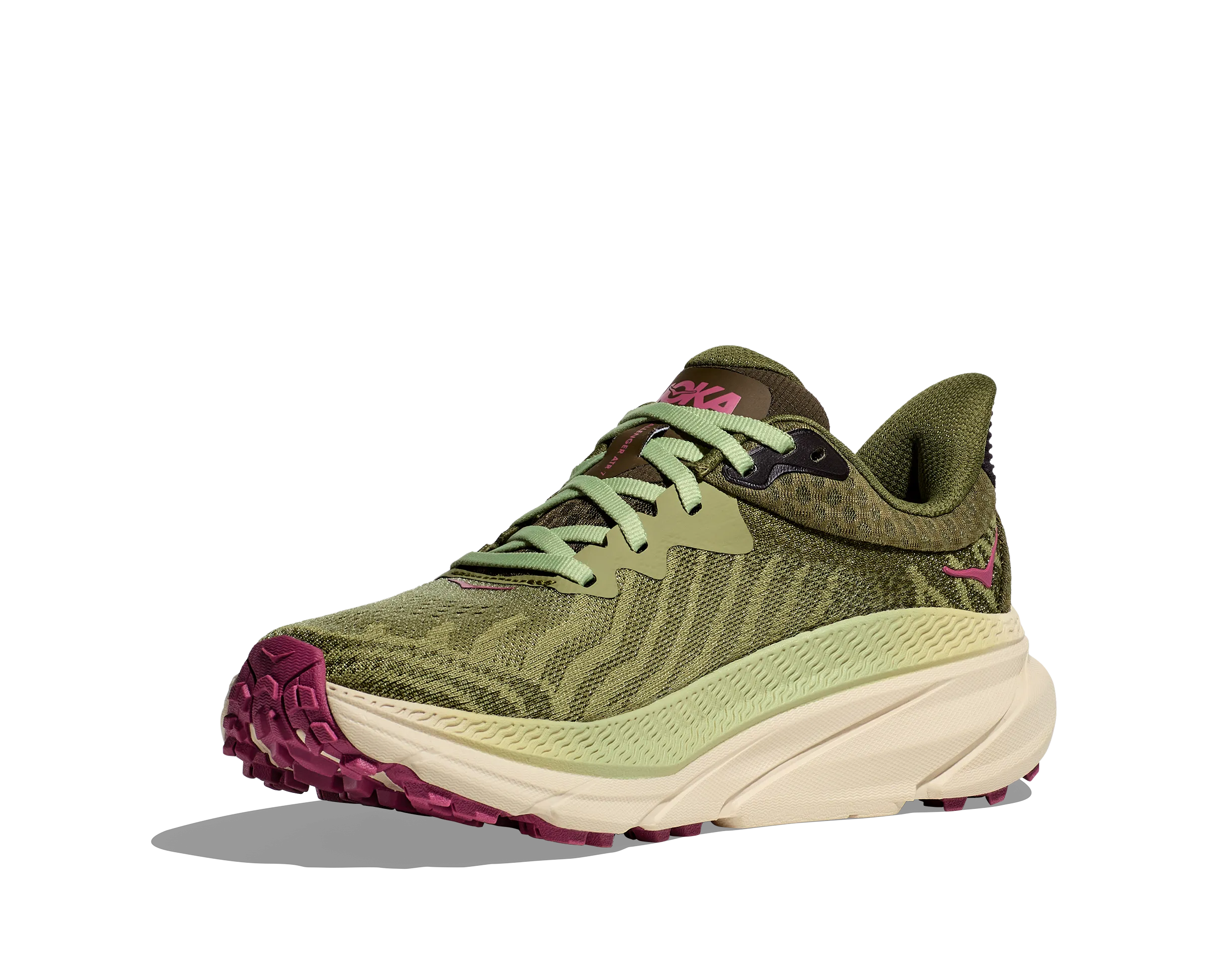 Hoka Women's Challenger ATR 7 Wide Forest Floor / Beet Root | Buy Hoka Women's Challenger ATR 7 Wide Forest Floor / Be