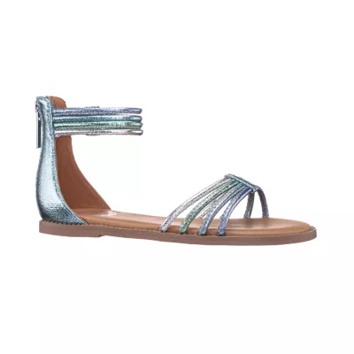 I. Miller Little & Big  Girls Jordana Ankle Strap Flat Sandals