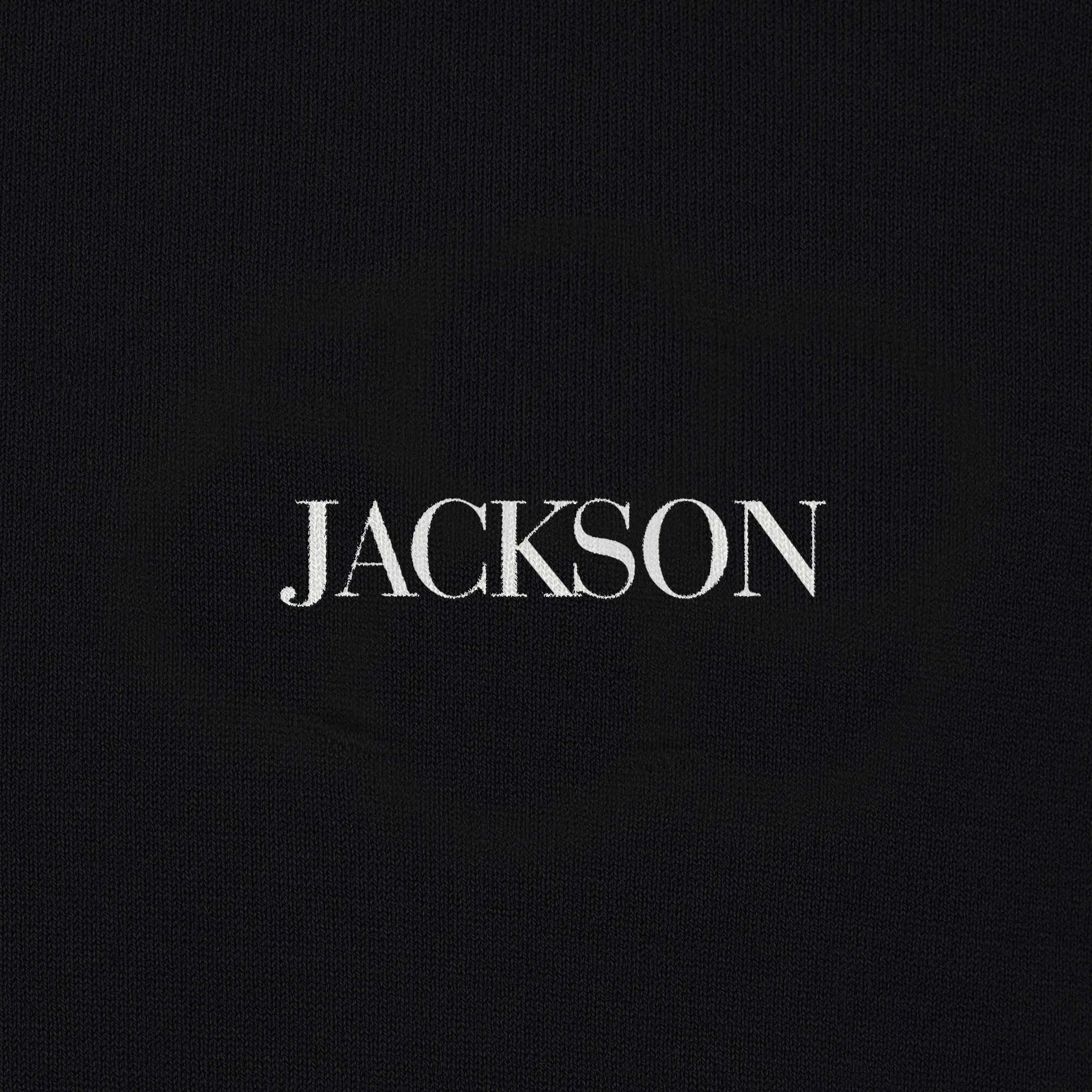 Jackson Logo Print Stretch Cotton Polo