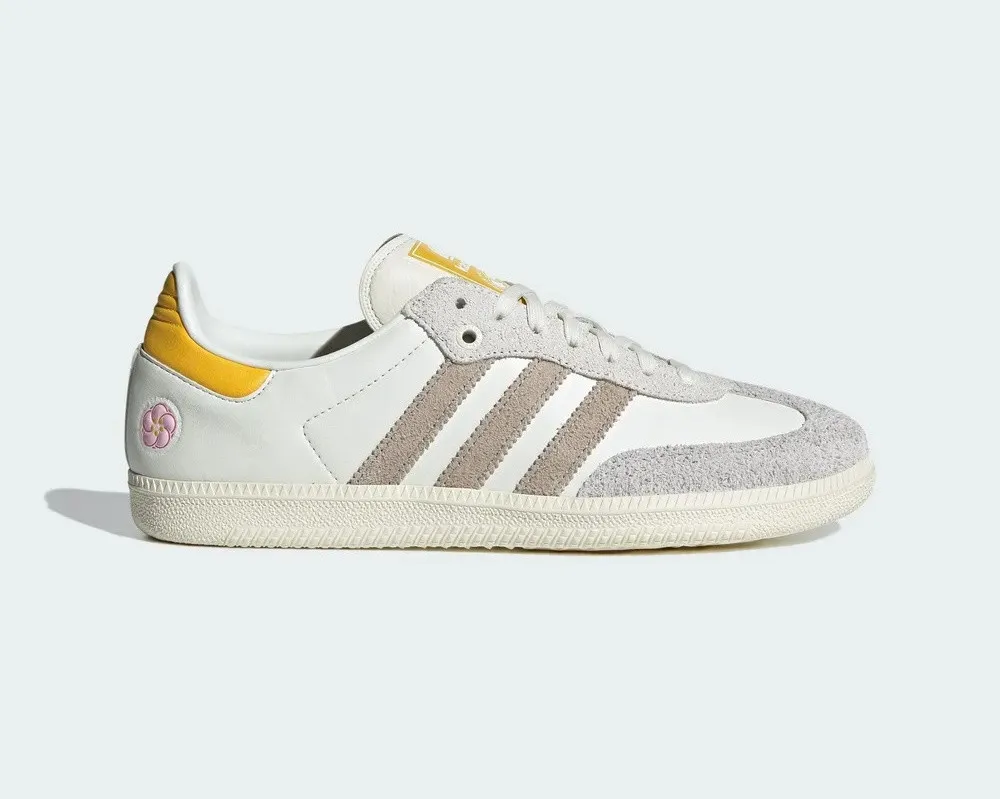 Kasina x Adidas Samba Off White Trace Khaki Grey IE0169