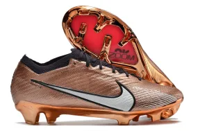 Kids Nike Air Zoom Mercurial Vapor 15 Elite FG Generation Pack - Metallic Copper/Metallic Gold