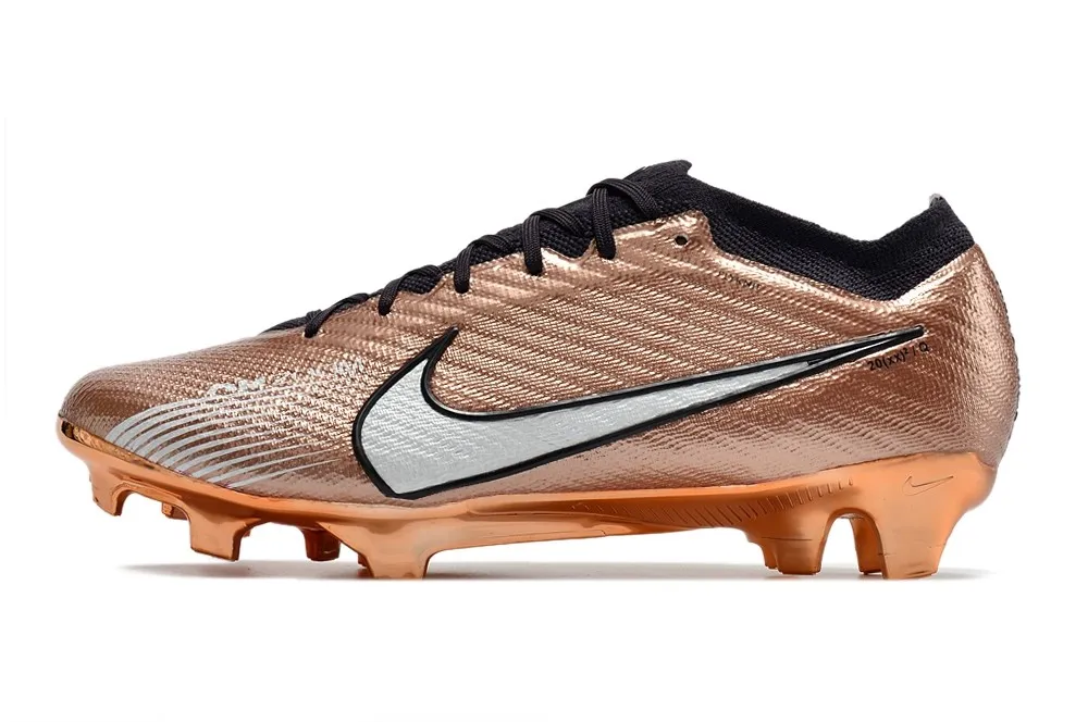 Kids Nike Air Zoom Mercurial Vapor 15 Elite FG Generation Pack - Metallic Copper/Metallic Gold