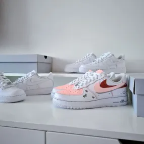 Light Orange Nike Air Force 1