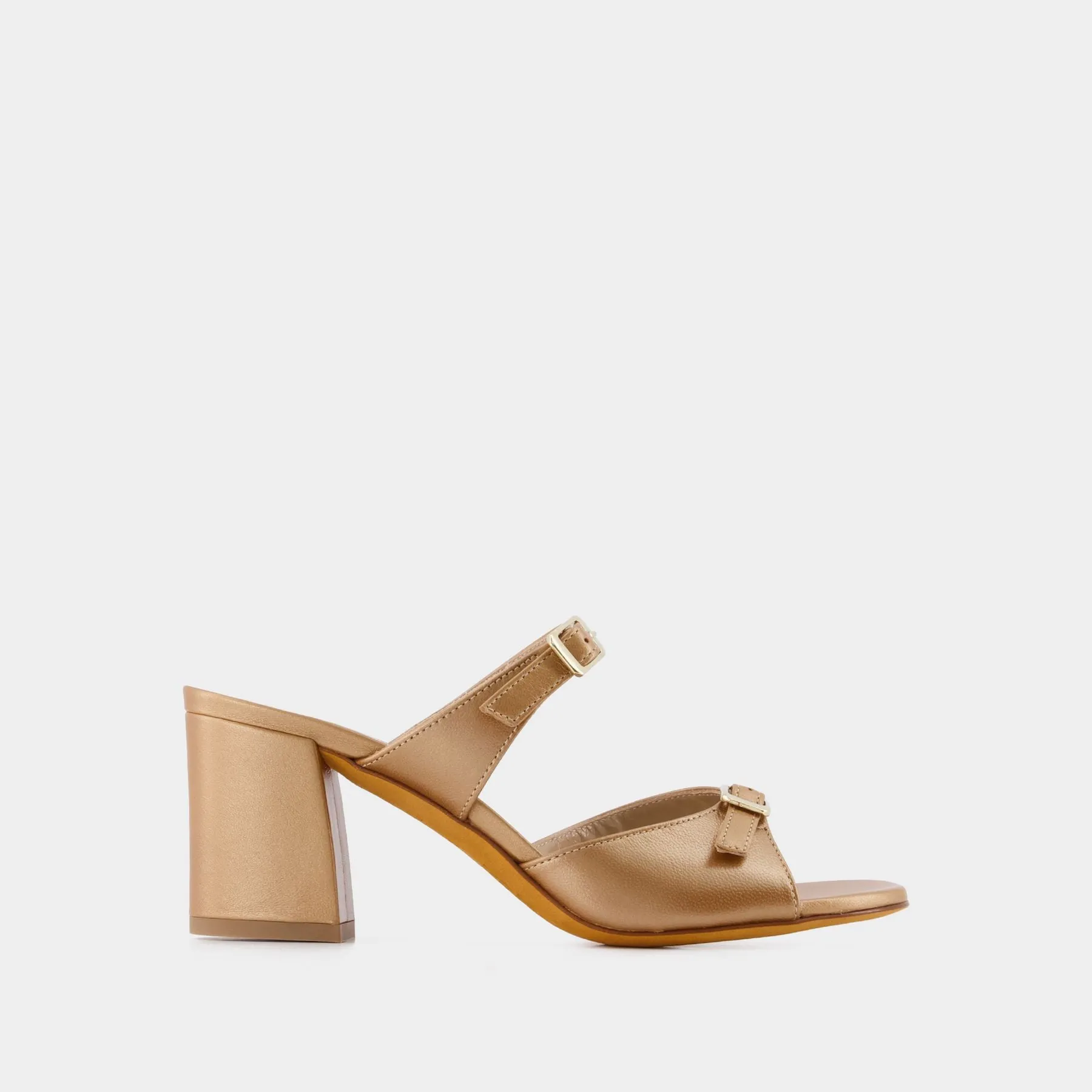 Maryam Nassir Zadeh  Una Sandals - Maryam Nassir Zadeh - Bronze - Leather