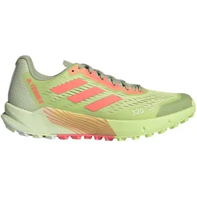 Men's Adidas Terrex Agravic Flow 2, Pulse Lime/Turbo/White, 8.5 D Medium