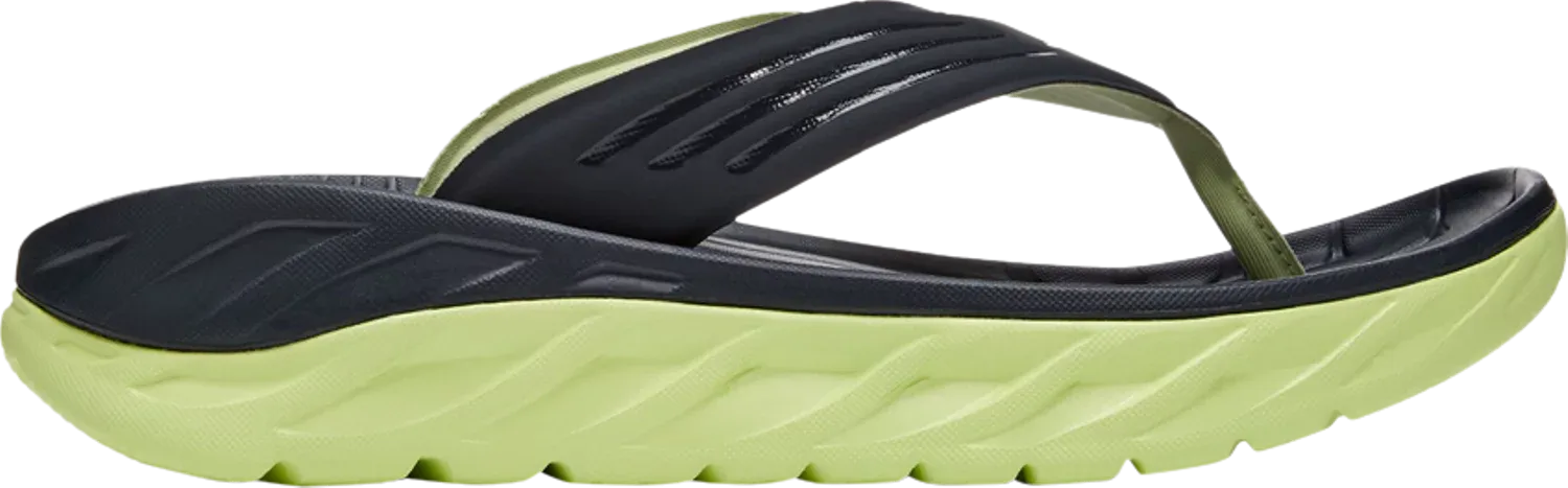 MEN'S HOKA ORA RECOVERY FLIP | BLUE GRAPHITE / BUTTERFLY