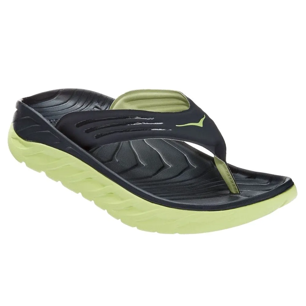 MEN'S HOKA ORA RECOVERY FLIP | BLUE GRAPHITE / BUTTERFLY