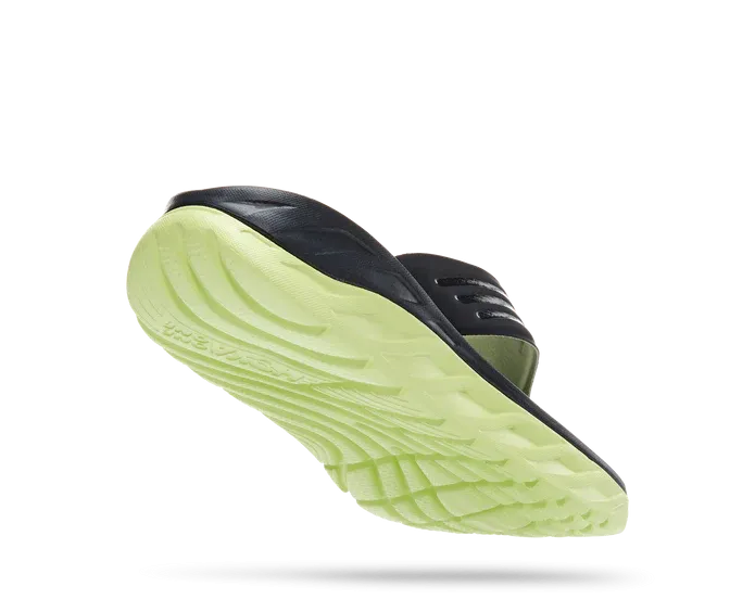 MEN'S HOKA ORA RECOVERY FLIP | BLUE GRAPHITE / BUTTERFLY