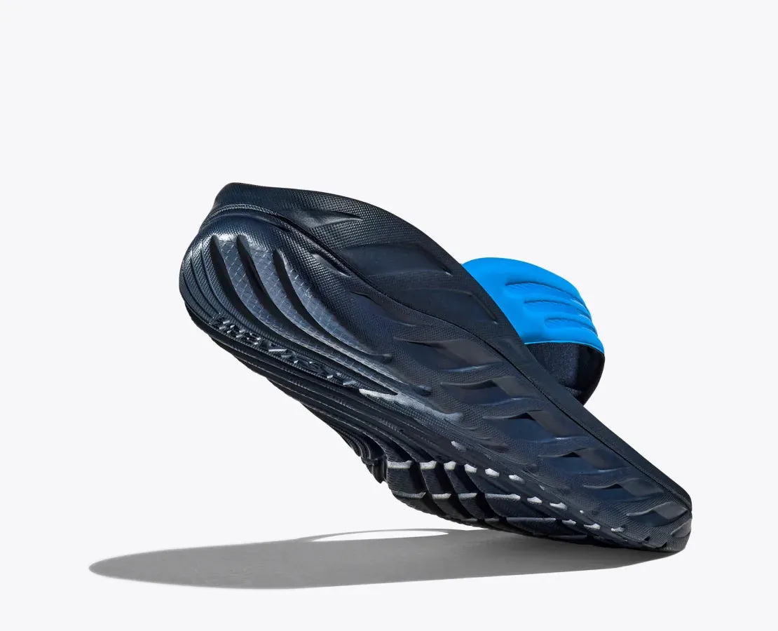 MEN'S HOKA ORA RECOVERY FLIP | DIVA BLUE / OUTER SPACE