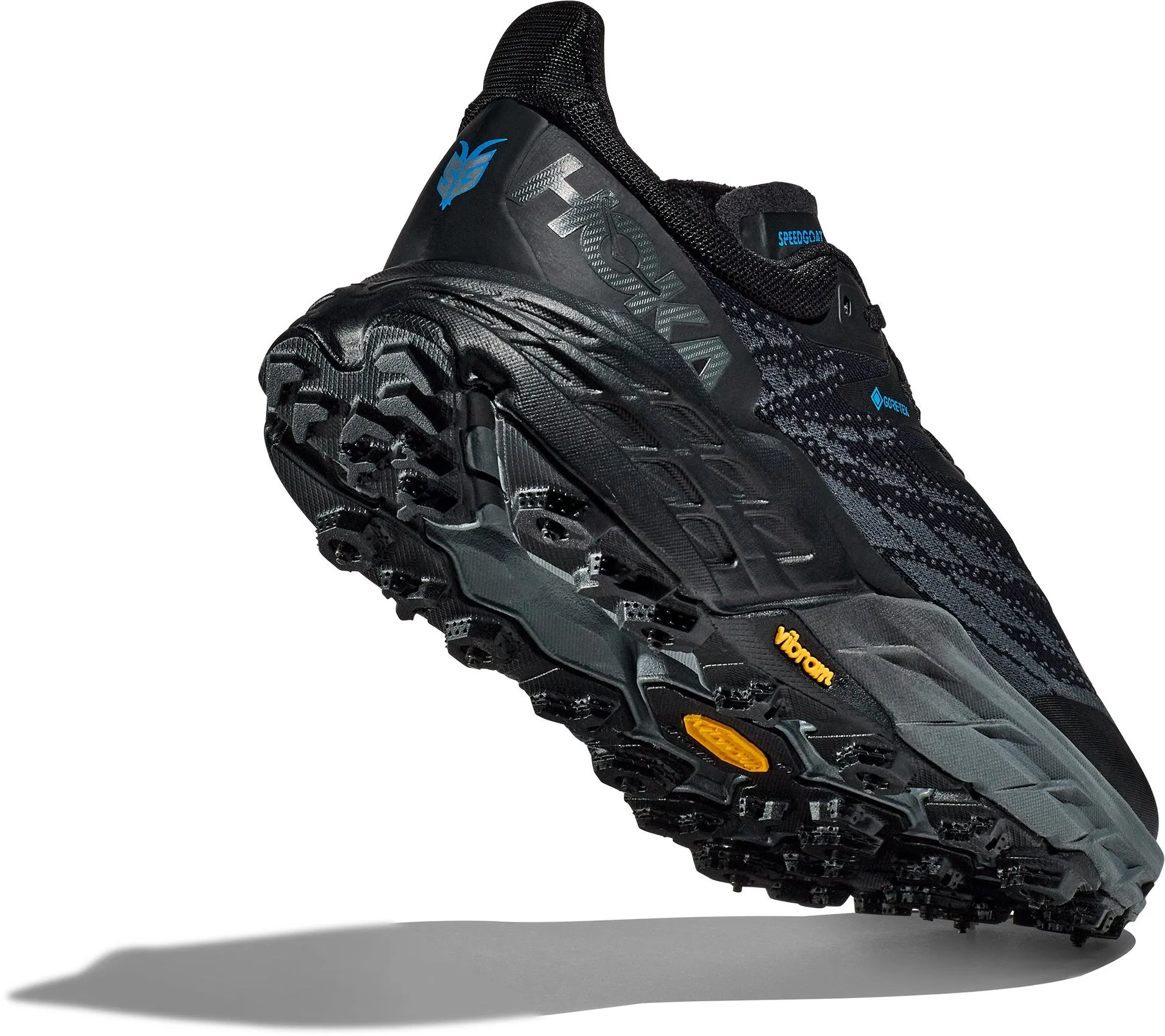 MEN'S HOKA SPEEDGOAT 5 GTX SPIKE | BLACK / BLACK