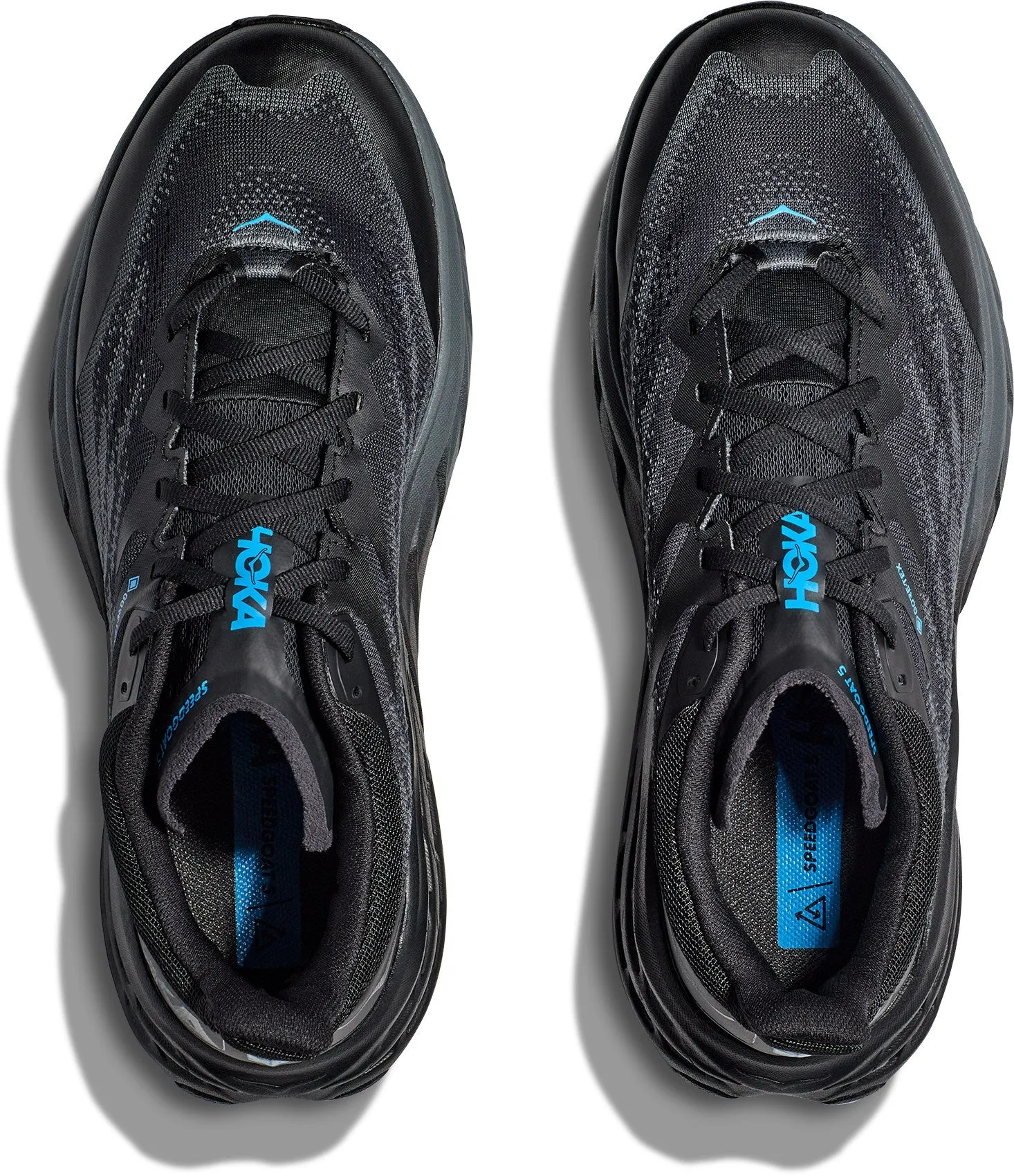 MEN'S HOKA SPEEDGOAT 5 GTX SPIKE | BLACK / BLACK