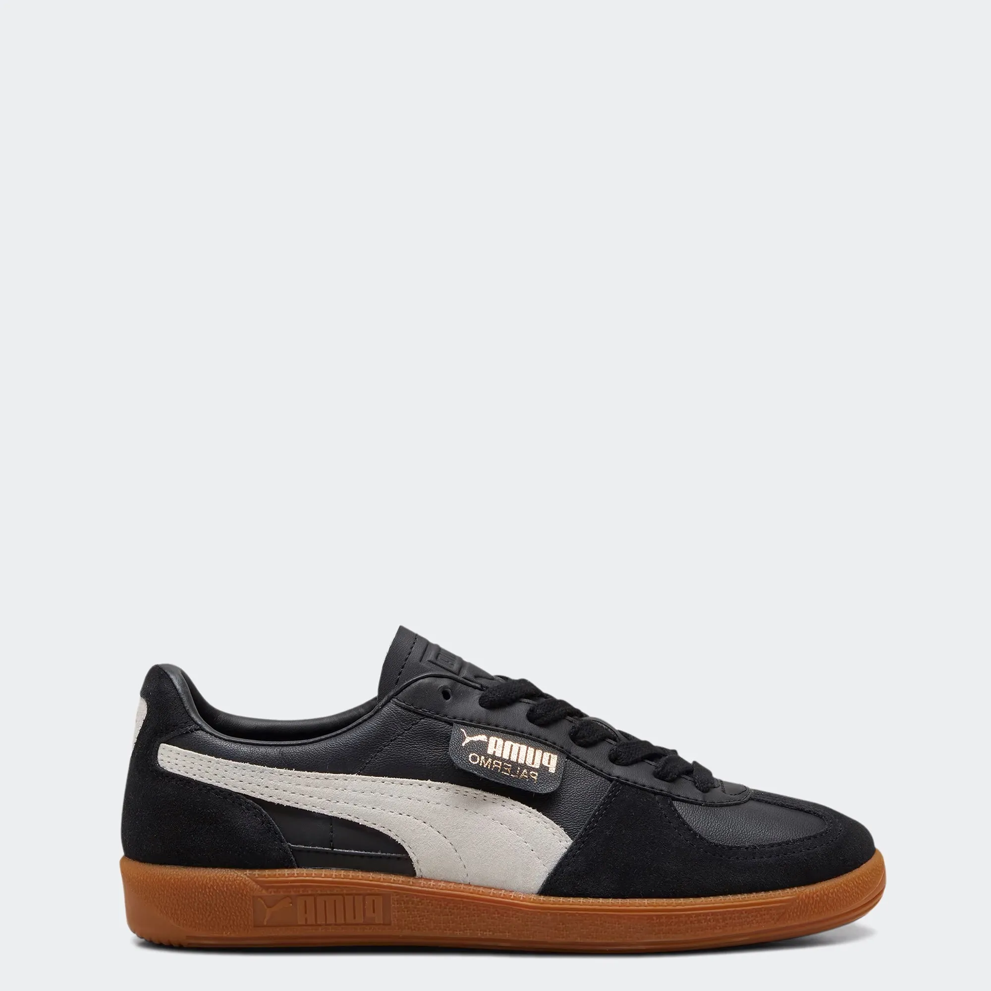 Men's PUMA Palermo Suede Shoes Black