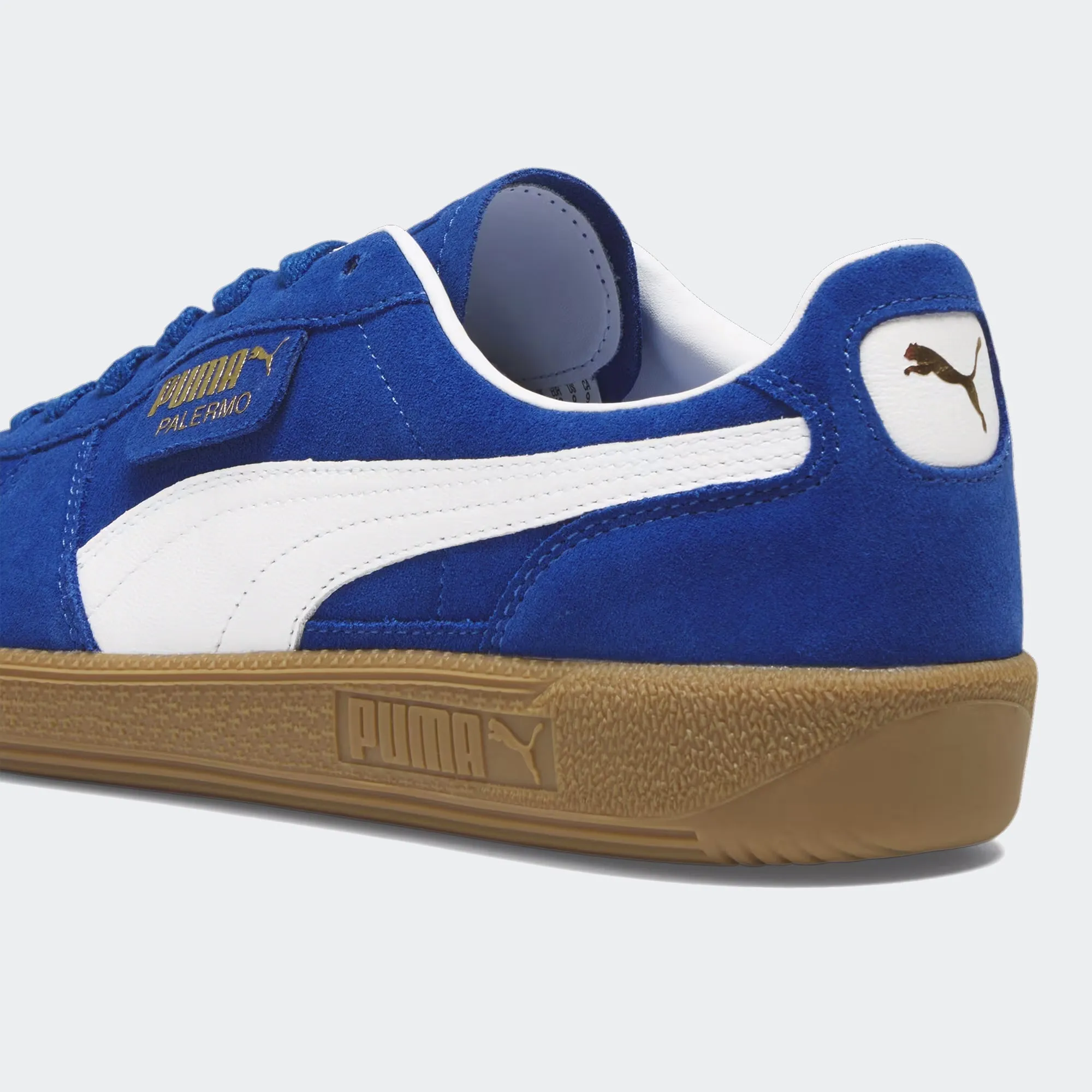 Men's PUMA Palermo Suede Shoes Cobalt Blaze