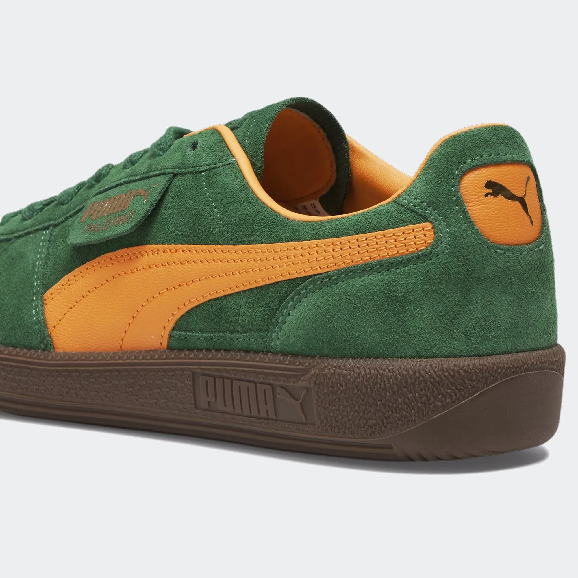 Men's PUMA Palermo Suede Shoes Vine Green