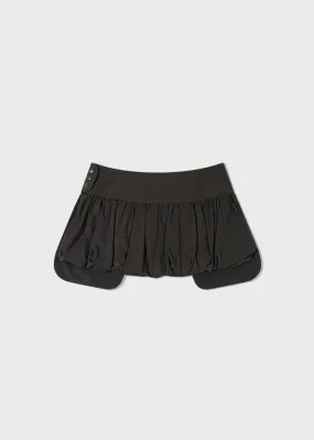 Mini Bubble Skirt - Charcoal