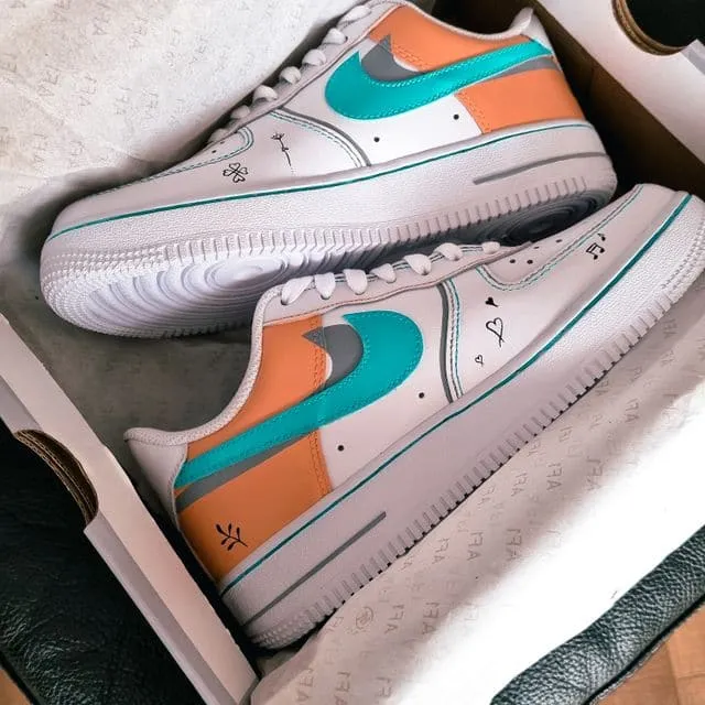 Multicolor Nike Air Force 1