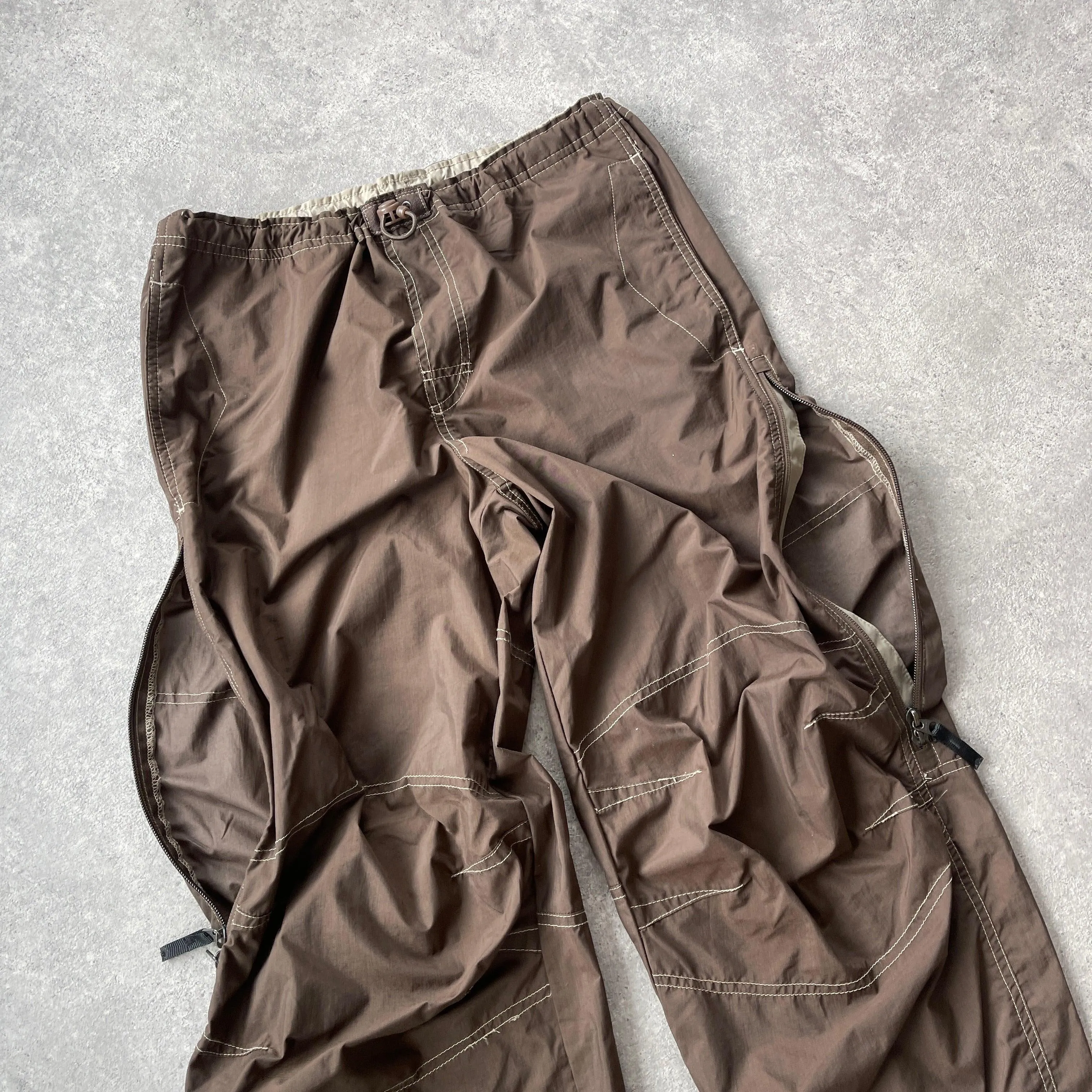 Nike ACG 2000s lightweight technical parachute pants (S)