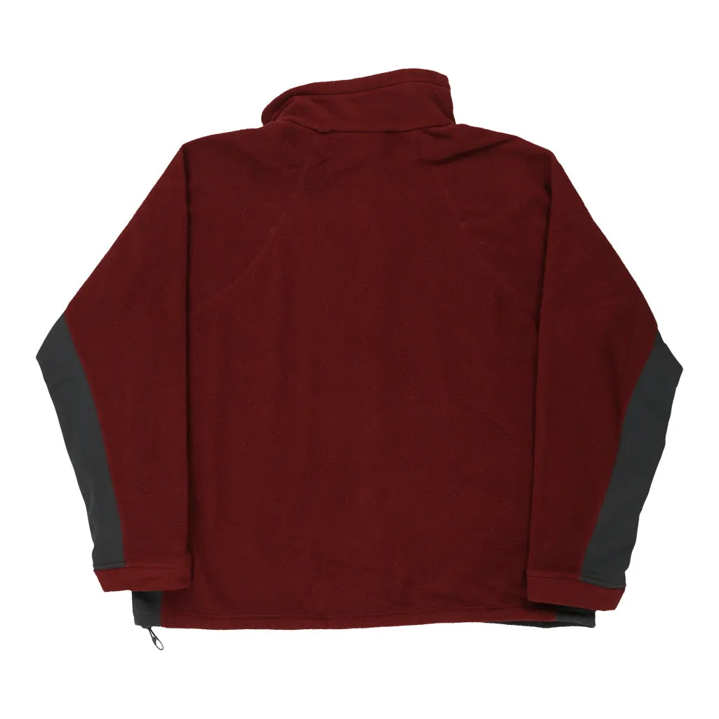 Nike Acg Fleece - XL Burgundy Polyester