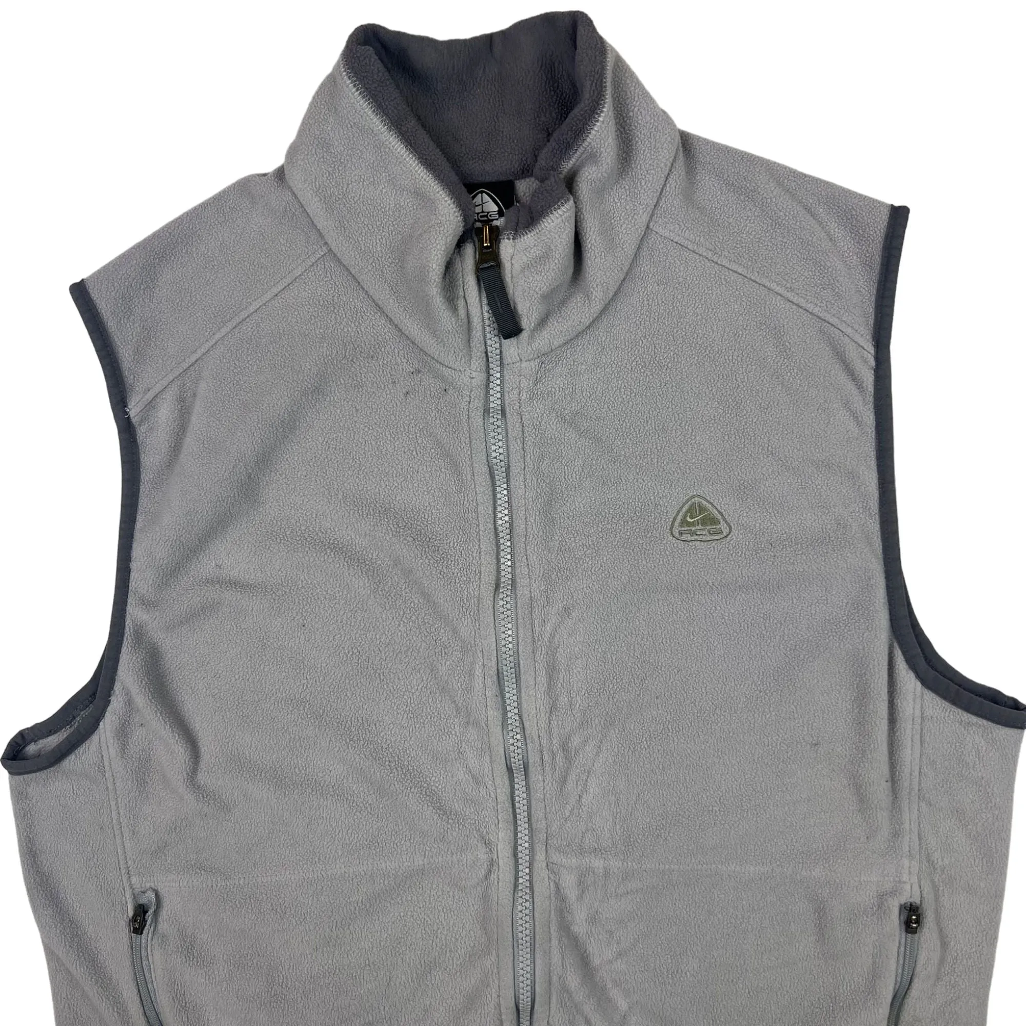 Nike ACG Full-Zip Fleece Vest Grey