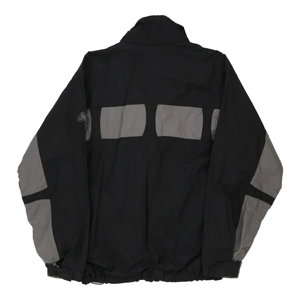 Nike Acg Jacket - Large Black Nylon