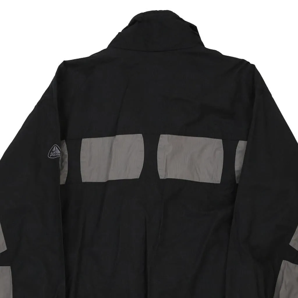 Nike Acg Jacket - Large Black Nylon