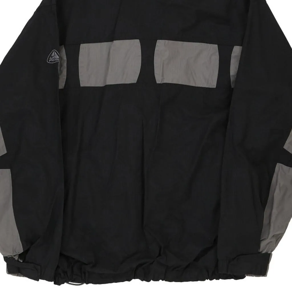 Nike Acg Jacket - Large Black Nylon