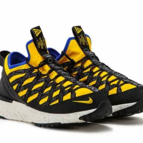 Nike acg react terra gobe amarillo sneakers bv6344-700 us 9