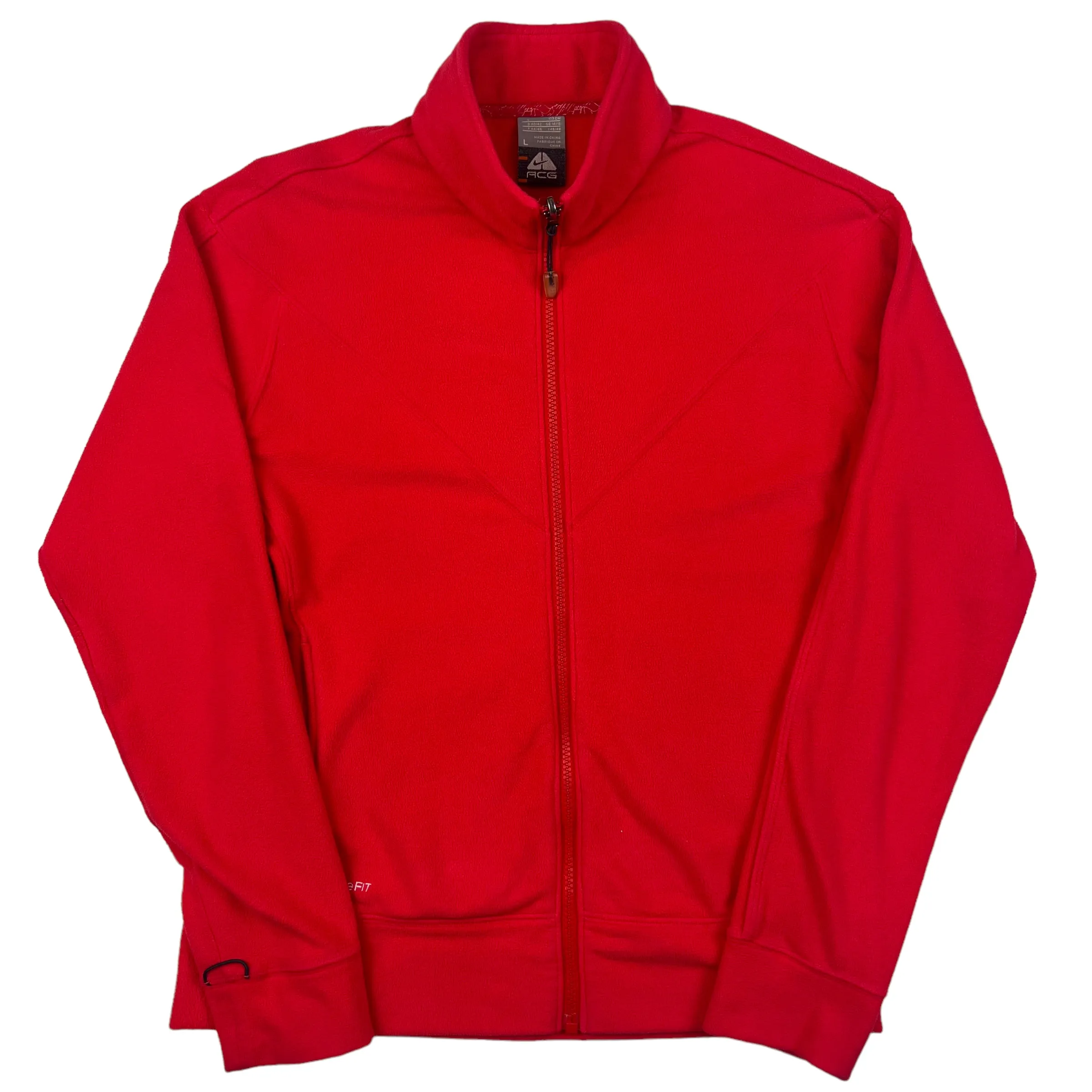 Nike ACG Red Zip Up Fleece