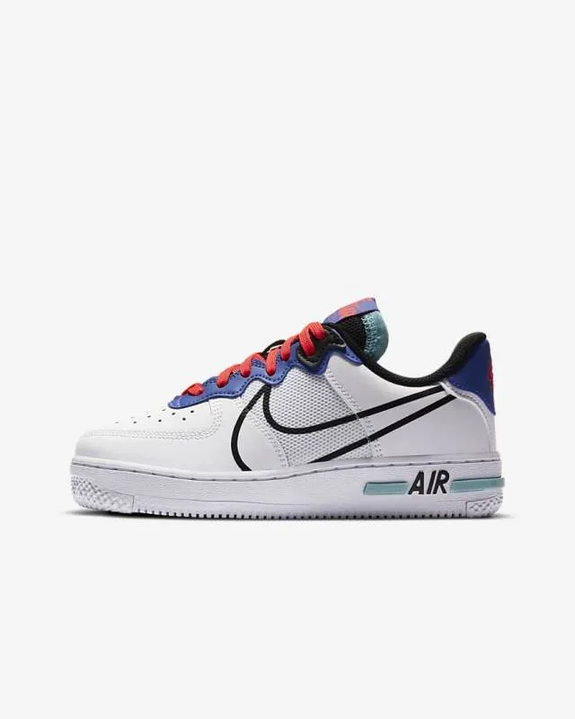 Nike air force 1 react grade school us size 5 y