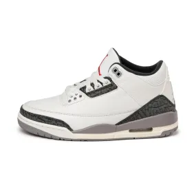 Nike Air Jordan 3 Retro *Cement Grey* Summit White / Fire Red / Cement Grey / Black