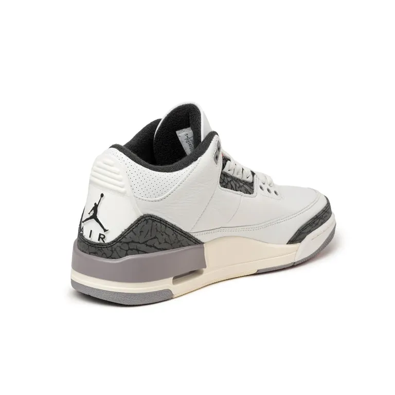 Nike Air Jordan 3 Retro *Cement Grey* Summit White / Fire Red / Cement Grey / Black