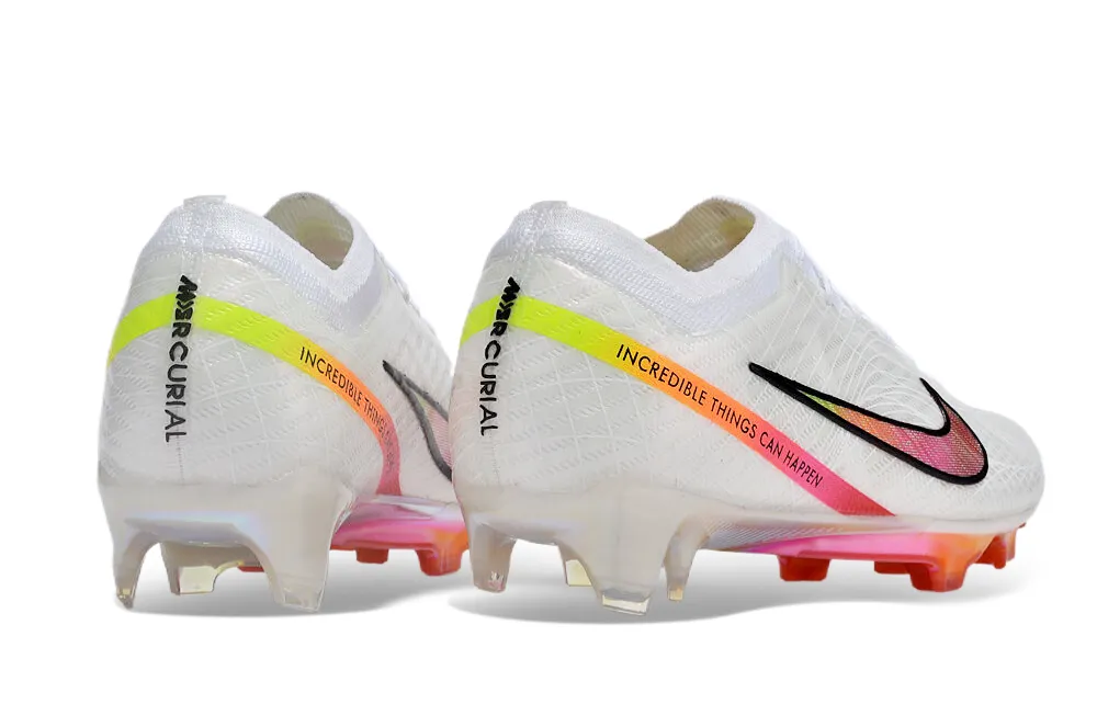 Nike Air Zoom Mercurial Vapor 15 Elite FG Marcus Rashford - White/Black/Hyper Pink