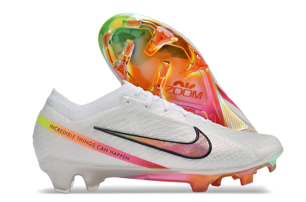 Nike Air Zoom Mercurial Vapor 15 Elite FG Marcus Rashford X Disruption Pack - White/Black/Flash Crimson/Pink