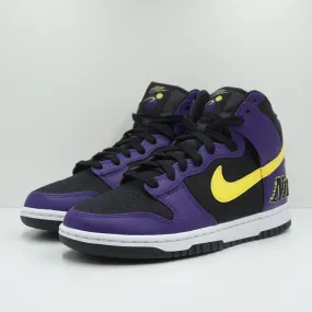 Nike Dunk High EMB Lakers