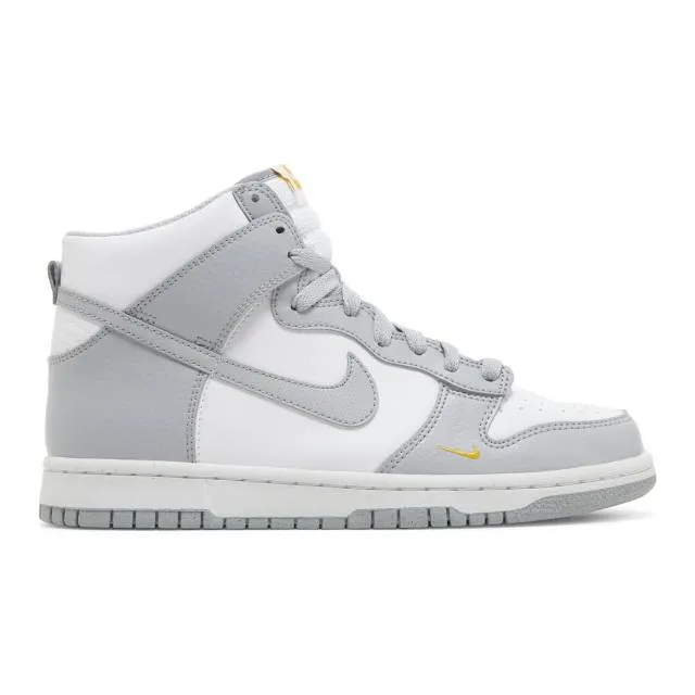 Nike Dunk High Next Nature GS (Wolf Grey Marigold/ Wolf ...