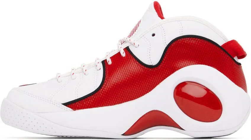 Nike Red & White Air Zoom Flight 95 Sneakers