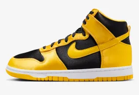 Nike SB Dunk High Goldenrod Satin Black Varsity Maize White FN4216-001