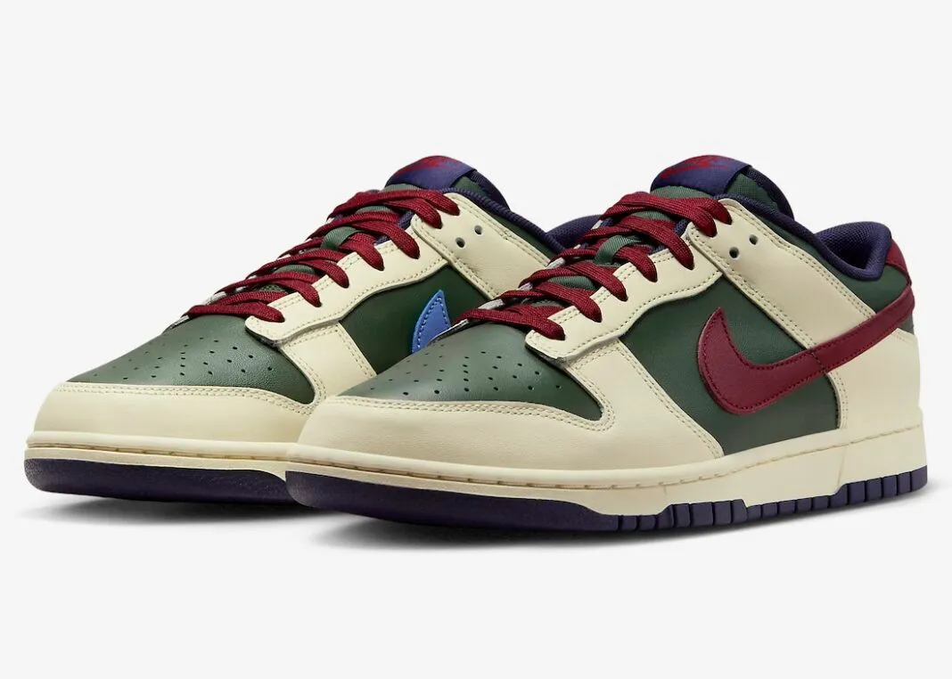 Nike SB Dunk Low From Nike To You Gorge Green Team Red Coconut Milk FV8106-361